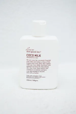 Coco Milk Moisturiser 200ml