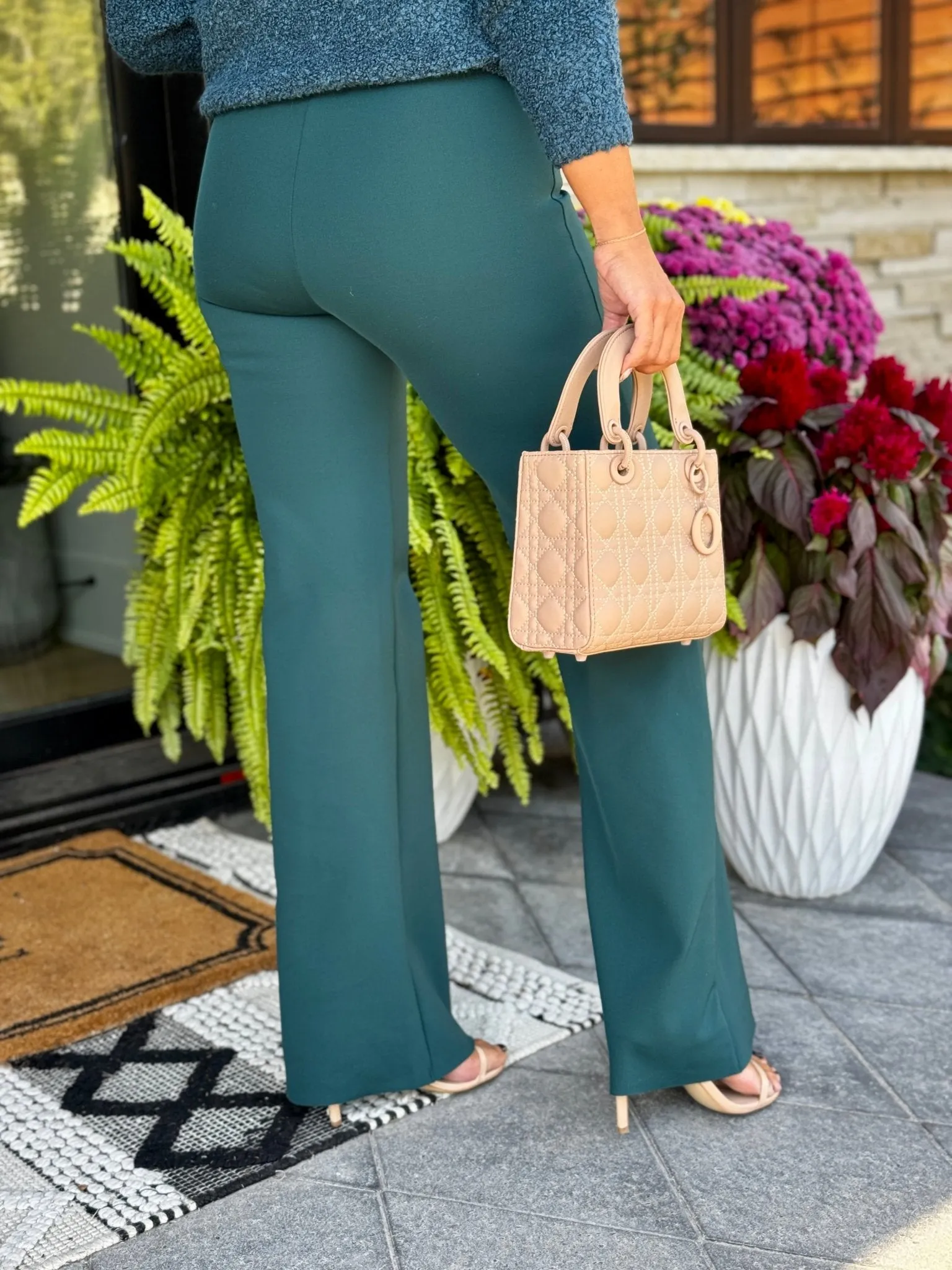 Commando Neoprene Wide Leg Pant (Juniper)