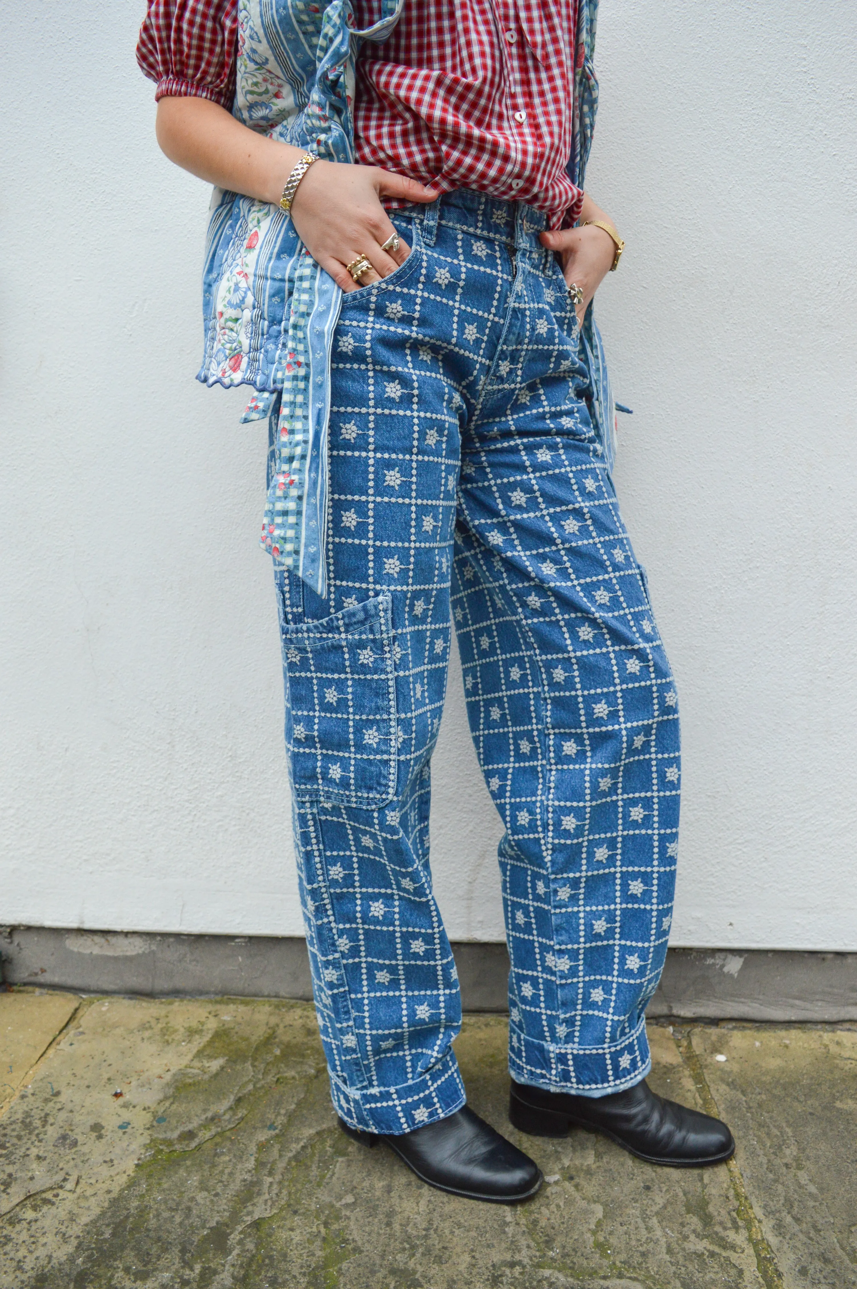 Damson Madder Drew Broderie Jeans