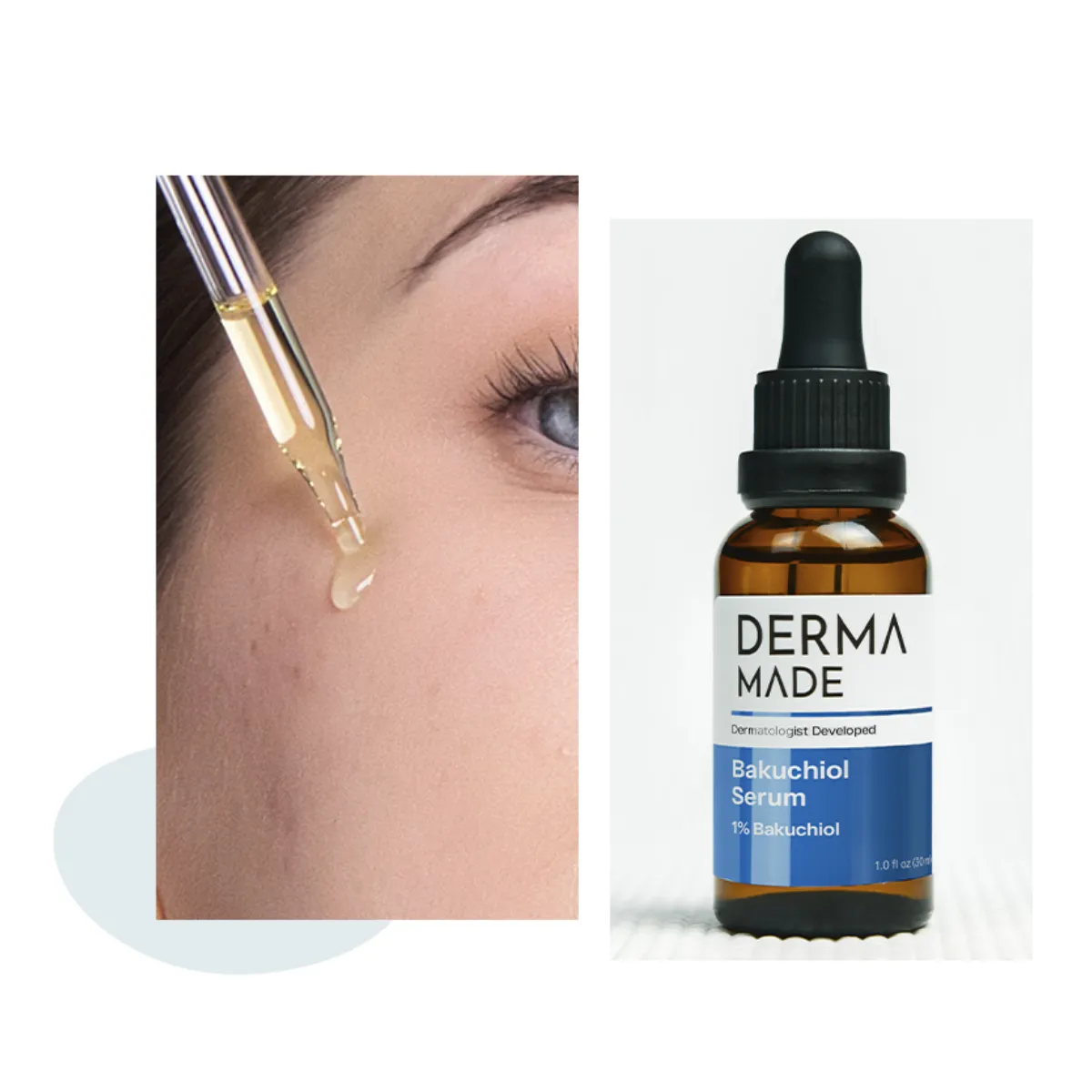 Anti-Aging Derma Made Bakuchiol Serum 1% – Natural Retinol Alternative