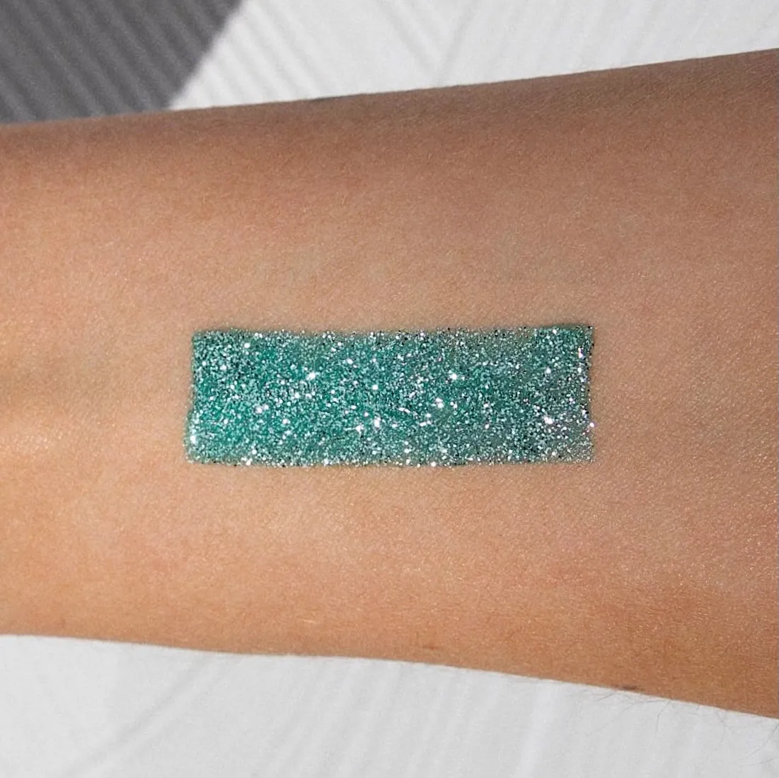 Galexie Glister Dazzle Fine Teal Glitter Gel - Hair, Face, Body Glitter Gel