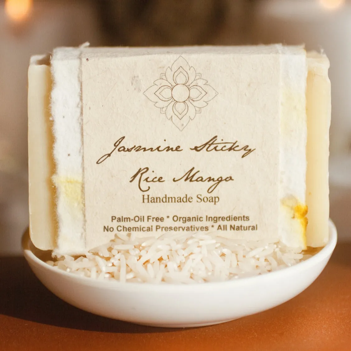 Jasmine Sticky Rice Mango Organic Soap
