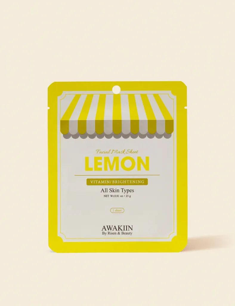 Lemon Face Sheet