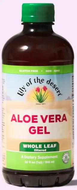 Lily of the Desert Aloe Vera Gel Whole Leaf 32oz
