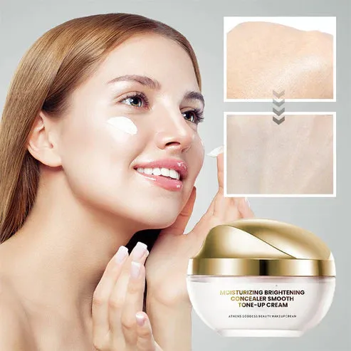Moisturizing Brightening Concealer Smooth Tone-Up Cream  Buy 1 Get 1 Free