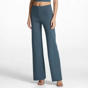 Neoprene Wide Leg Pant Storm