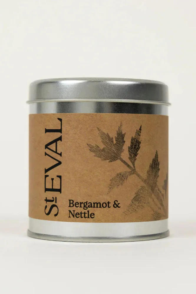 St. Eval Bergamont and Nettle Scented Tin Candle