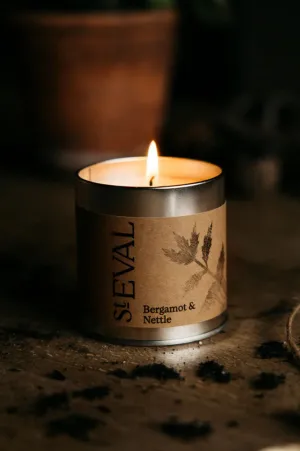 St. Eval Bergamont and Nettle Scented Tin Candle