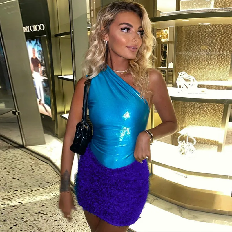 Tank Tops Bodysuit Mini Skirt Two Piece Sets Outfit