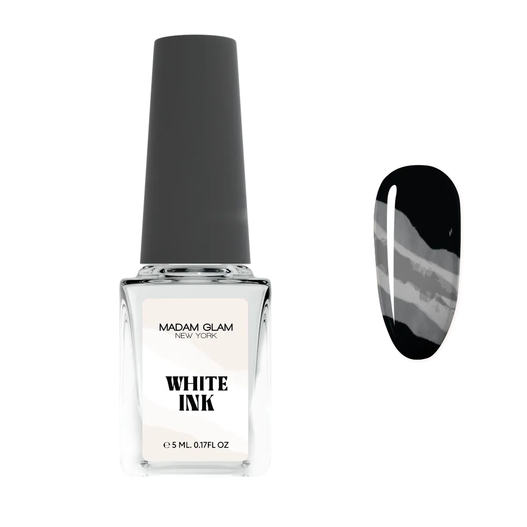 White Nail Art Ink
